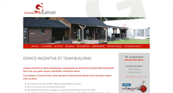Desktop Screenshot of domaine-de-galicet.fr